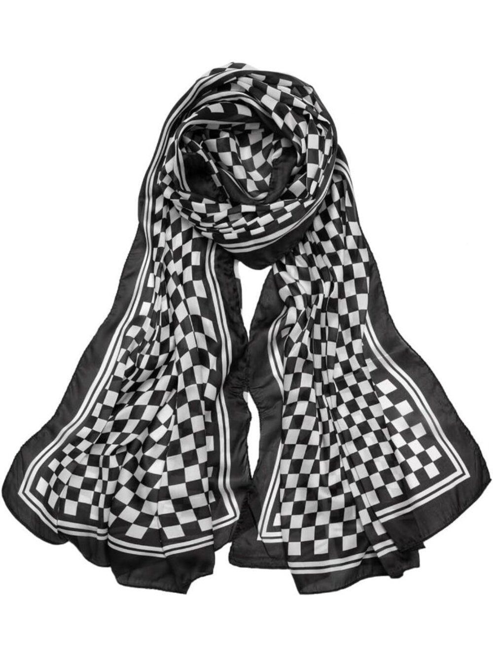Large Silk Satin Head Scarf & Soft Hair Wrap - Luxurious Neck Shawl for Sleep